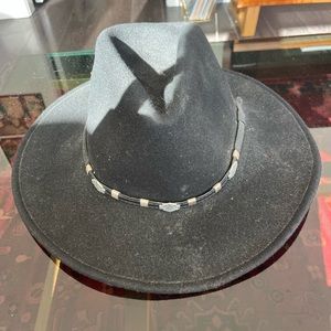 Black Harley Davidson full brim hat
